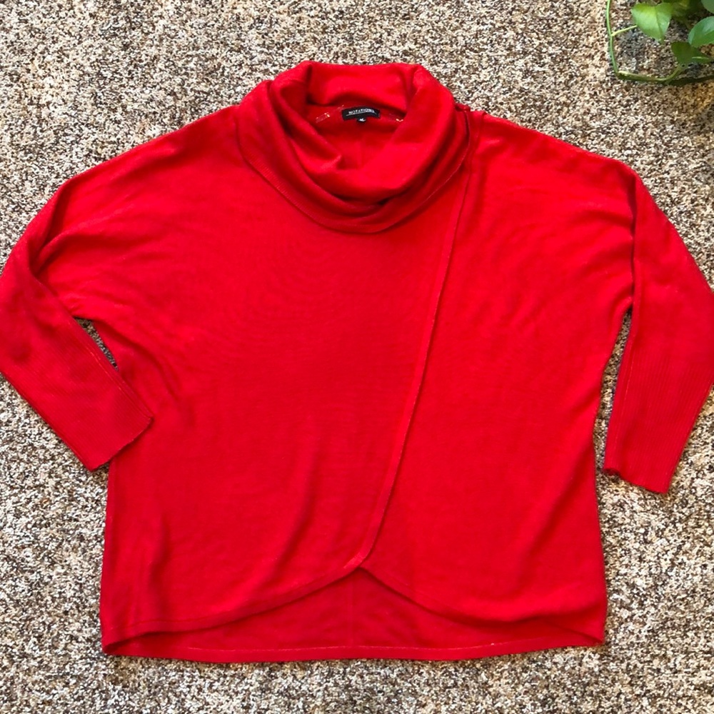Cowl neck sweater